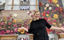 Nieuwe werken met veldbloemen